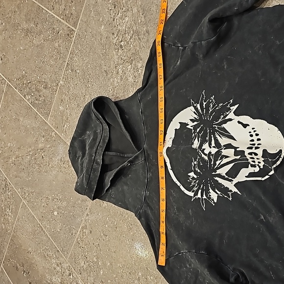 CHRLDR ladies slouchy cropped hoodie in size M - Picture 6 of 10